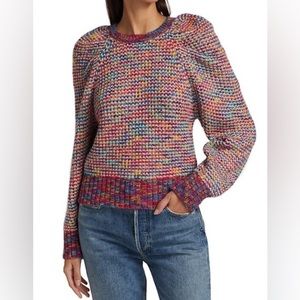 Design History Knit Crewneck Sweater Multicolor Combo L